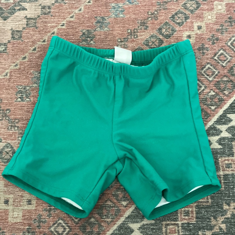 Pink Desert Green Boys Swim Bottoms 6T (fits wide range starting from 4T)